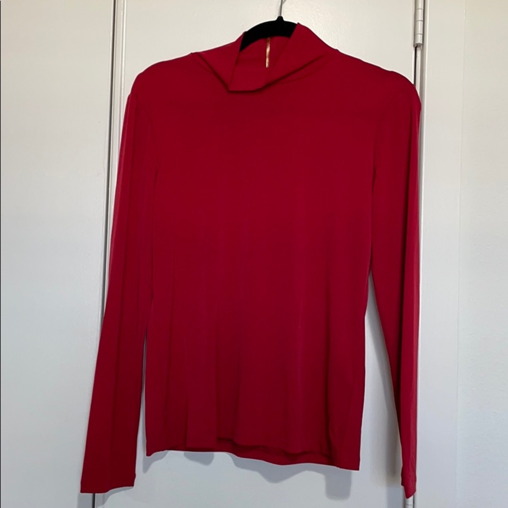 Anne Klein Red Long Sleeve